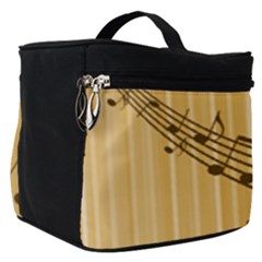 Background Music Nuts Sheet Make Up Travel Bag (small) by Mariart
