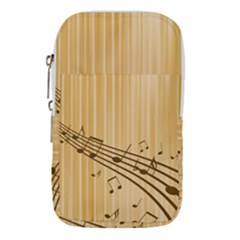 Background Music Nuts Sheet Waist Pouch (large) by Mariart
