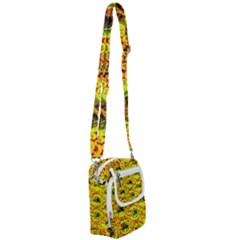 Cut Glass Beads Shoulder Strap Belt Bag by essentialimage