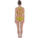 Cut Glass Beads Cross Back Hipster Bikini Set View2