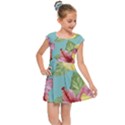 Hibiscus Kids  Cap Sleeve Dress View1
