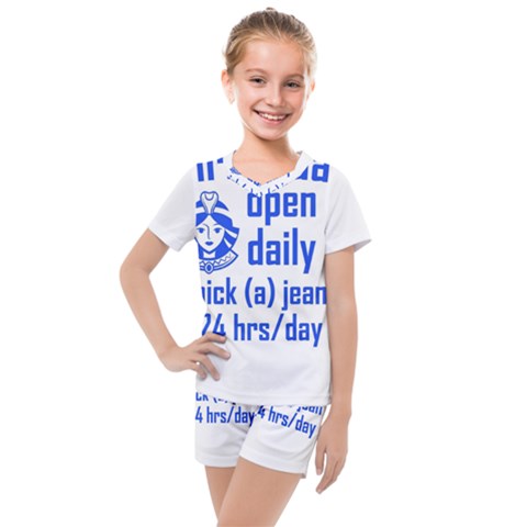Gal Fridae 21 Kids  Mesh Tee And Shorts Set by jackhipfaculty