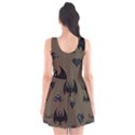 Cute Bat With Hearts Scoop Neck Skater Dress View2