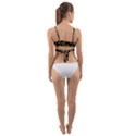Abstract Pattern Wrap Around Bikini Top View2