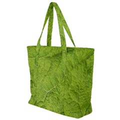 Structure Nature Texture Pattern Zip Up Canvas Bag by Vaneshart