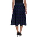 Black Rose Blue Perfect Length Midi Skirt View2