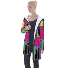 Club Fitstyle Fitness By Traci K Longline Hooded Cardigan by tracikcollection