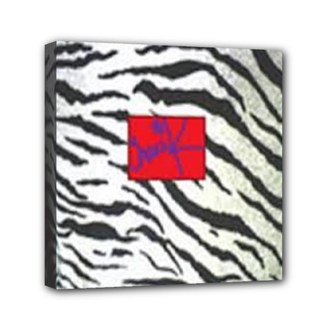 Striped By Traci K Mini Canvas 6  X 6  (stretched) by tracikcollection