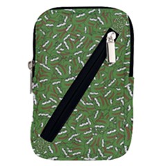 Pepe The Frog Face Pattern Green Kekistan Meme Belt Pouch Bag (small) by snek
