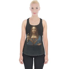 Salvator Mundi Leonardo Davindi 1500 Jesus Christ Savior Of The World Original Paint Most Expensive In The World Piece Up Tank Top by snek