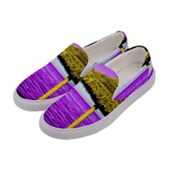 Pop Art Beach Umbrella Women s Canvas Slip Ons by essentialimage