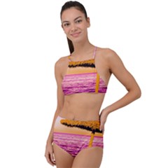 Pop Art Beach Umbrella  High Waist Tankini Set by essentialimage