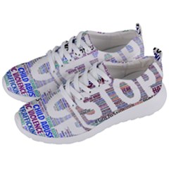 Human Trafficking In Blue Classic Logo Final Men s Lightweight Sports Shoes by gottostop