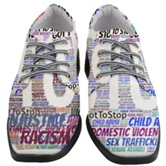 Human Trafficking In Blue Classic Logo Final Women Heeled Oxford Shoes by gottostop