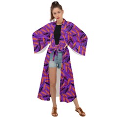 Halloween Candy Maxi Kimono by bloomingvinedesign
