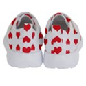 Heart Red Love Valentines Day Kids  Velcro No Lace Shoes View4