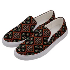 Ab 63 Men s Canvas Slip Ons by ArtworkByPatrick