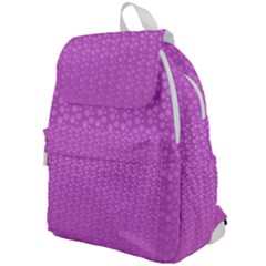 Background Polka Pink Top Flap Backpack by HermanTelo