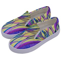 Happpy (4) Kids  Canvas Slip Ons by nicholakarma