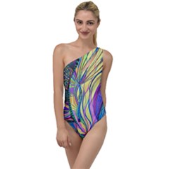 Happpy (4) To One Side Swimsuit by nicholakarma