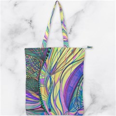 Happpy (4) Double Zip Up Tote Bag by nicholakarma