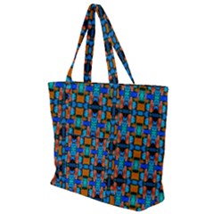 Ab 75 1 Zip Up Canvas Bag by ArtworkByPatrick