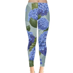Hydrangea  Leggings  by Sobalvarro