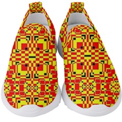 Rby 81 Kids  Slip On Sneakers by ArtworkByPatrick