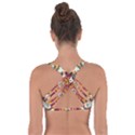 Baatik Print  Got No Strings Sports Bra View2