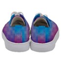 Blue Pink Shade Kids  Low Top Canvas Sneakers View4