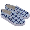 Pattern Design Art Scrapbooking Geometric Cubes Kids  Canvas Slip Ons View3