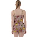 Thanksgiving Pattern Tie Front Two Piece Tankini View2