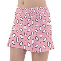 Pink Background Texture Tennis Skorts by Mariart
