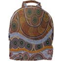 Aboriginal Traditional Pattern Mini Full Print Backpack View1