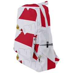 Monaco Country Europe Flag Borders Travelers  Backpack by Sapixe