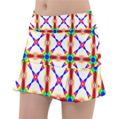 Rainbow Pattern Tennis Skorts by Mariart