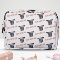 Slam Dunk Baskelball Baskets Make Up Pouch (medium) by mccallacoulturesports