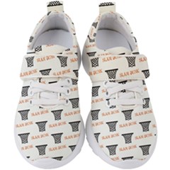 Slam Dunk Baskelball Baskets Kids  Velcro Strap Shoes by mccallacoulturesports
