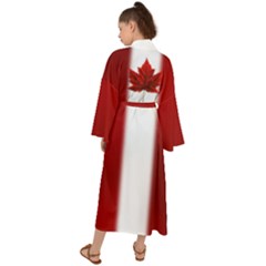 Canada Flag Dresses Maxi Kimono by CanadaSouvenirs