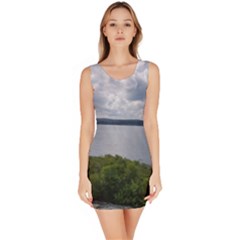 Lake Wallenpaupack Bodycon Dress by canvasngiftshop