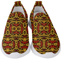 Rby 90 Kids  Slip On Sneakers by ArtworkByPatrick