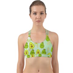 Avocado Love Back Web Sports Bra by designsbymallika