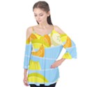 Salad Fruit Mixed Bowl Stacked Flutter Tees View1