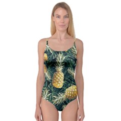 Pattern Ananas Tropical Camisole Leotard  by kcreatif