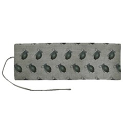 Army Green Hand Grenades Roll Up Canvas Pencil Holder (m) by McCallaCoultureArmyShop