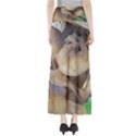 Close Up Mushroom Abstract Full Length Maxi Skirt View2