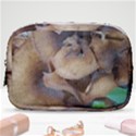 Close Up Mushroom Abstract Make Up Pouch (Small) View1