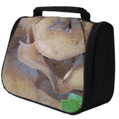 Close Up Mushroom Abstract Full Print Travel Pouch (big) by Fractalsandkaleidoscopes