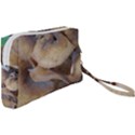Close Up Mushroom Abstract Wristlet Pouch Bag (Small) View2