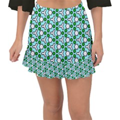 Illustrations Background Texture Fishtail Mini Chiffon Skirt by Mariart